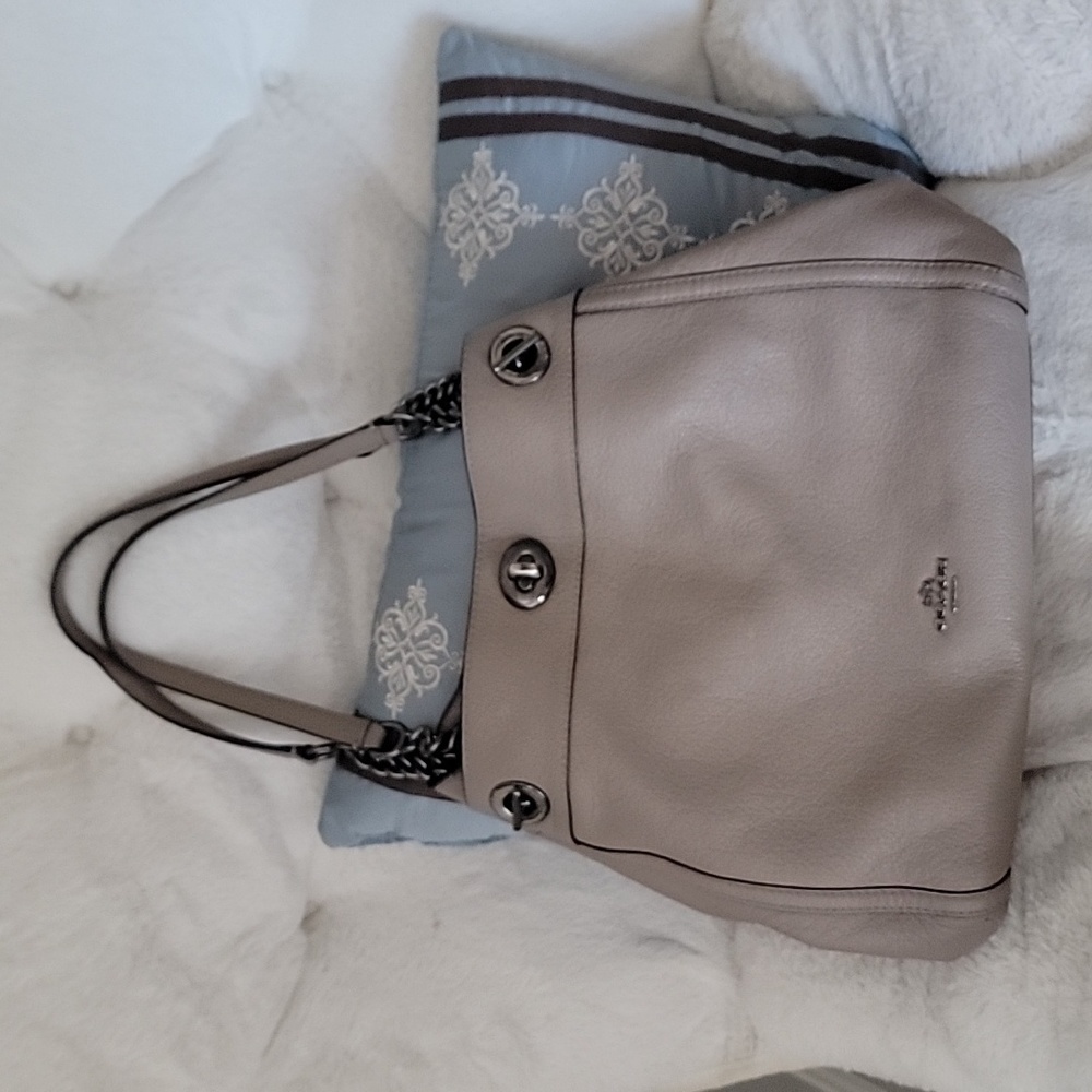 Coach shoulder bag and matching wallet
